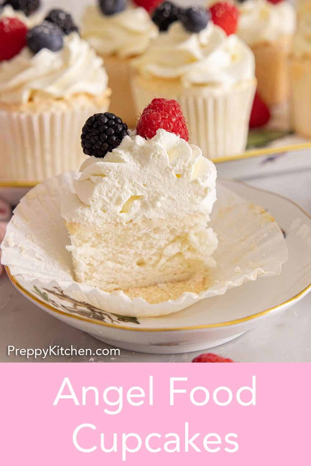 Angel Food Cupcakes Preppy Kitchen