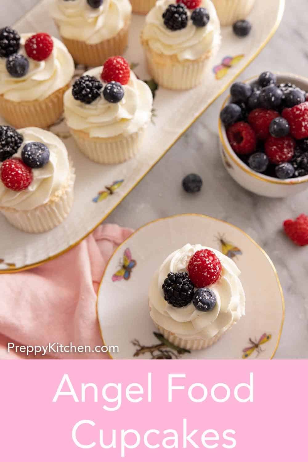 Angel Food Cupcakes Preppy Kitchen
