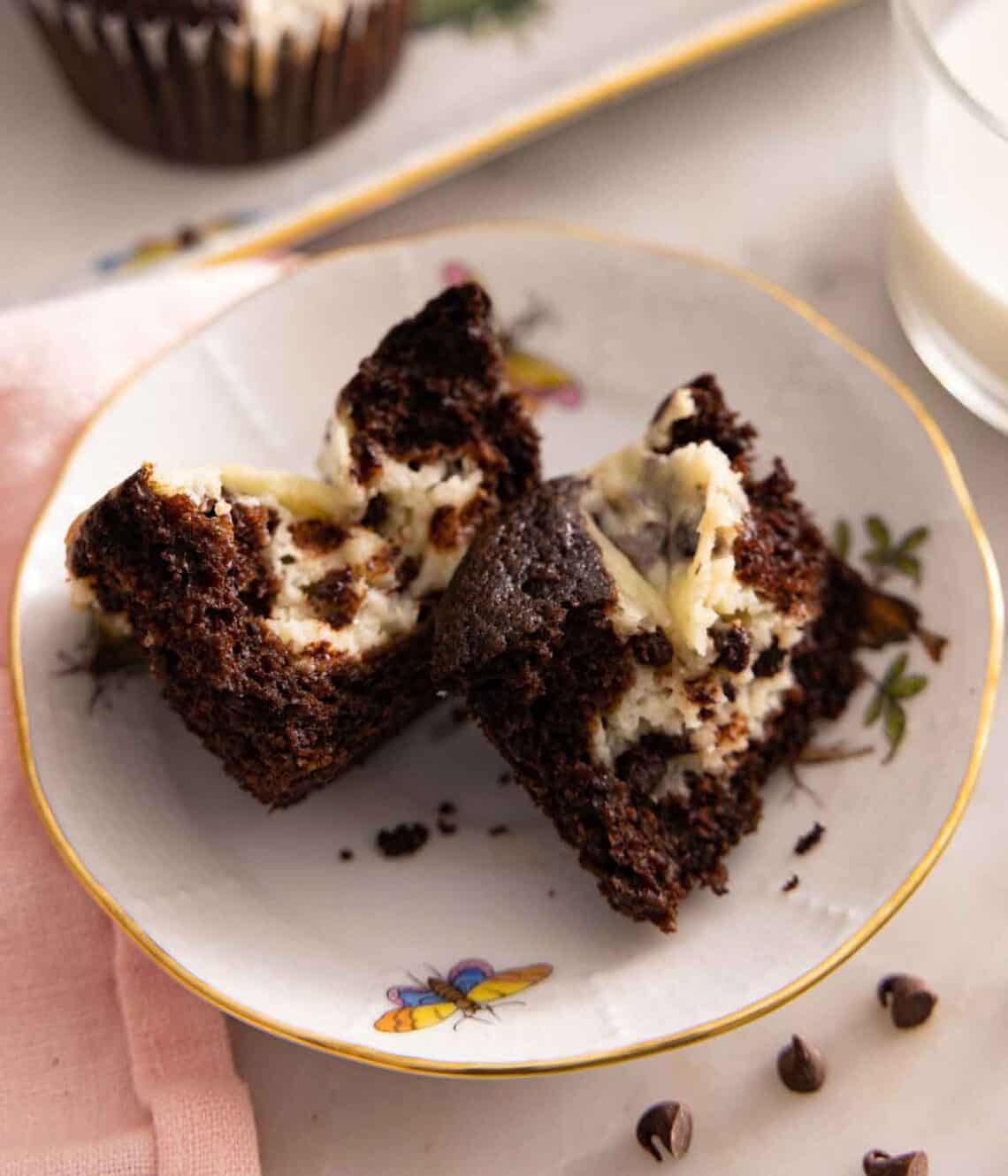Black Bottom Cupcakes Preppy Kitchen