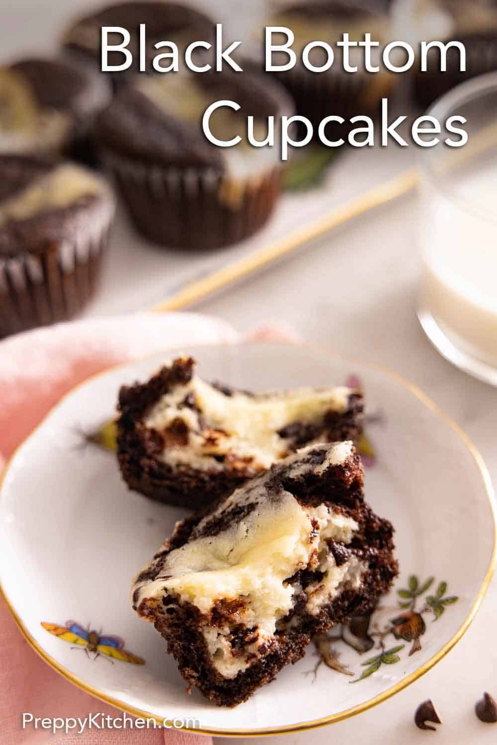 Black Bottom Cupcakes Preppy Kitchen