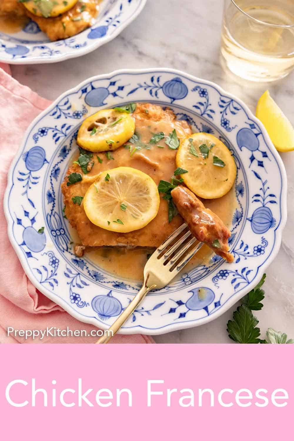 Chicken Francese Preppy Kitchen