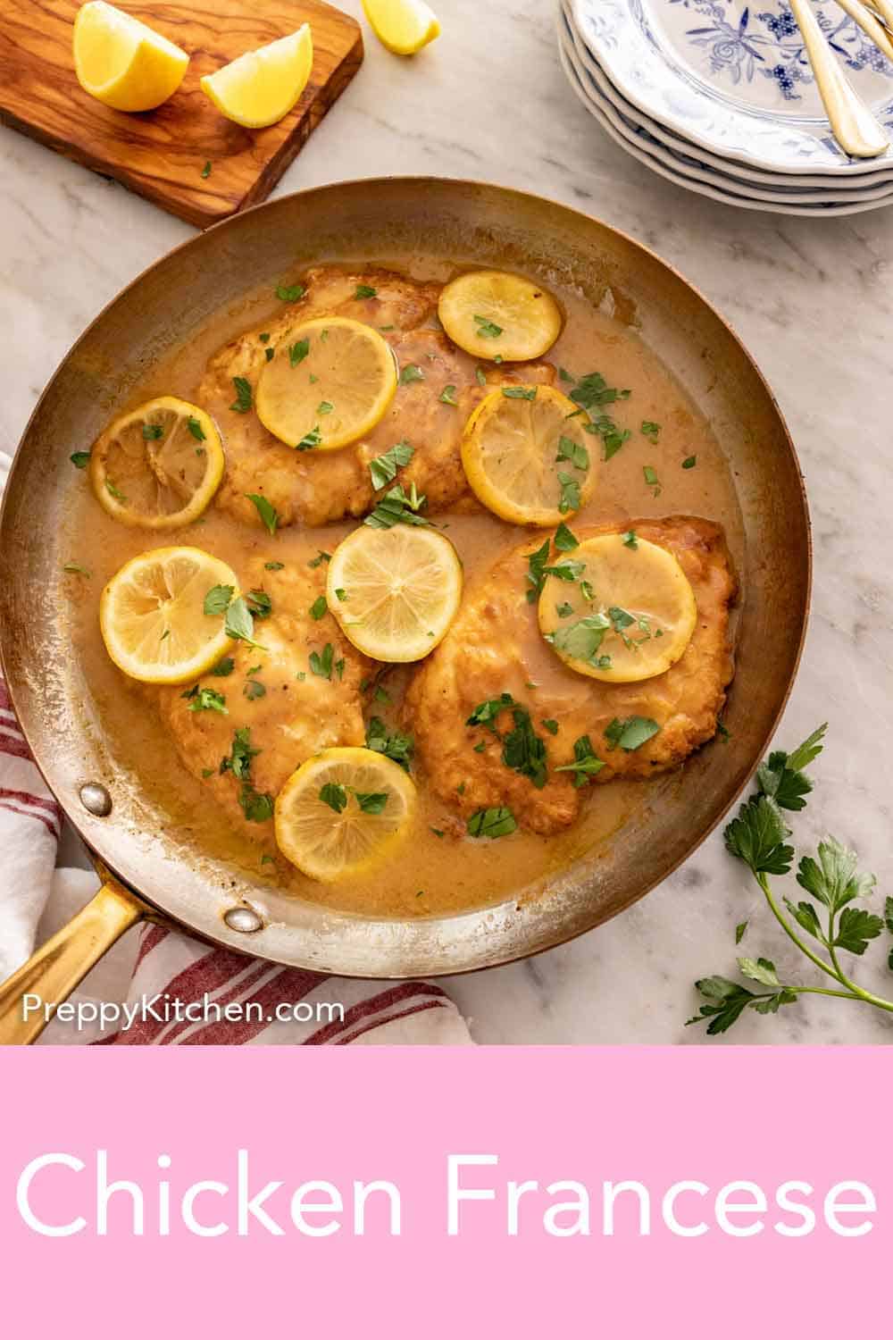Chicken Francese Preppy Kitchen