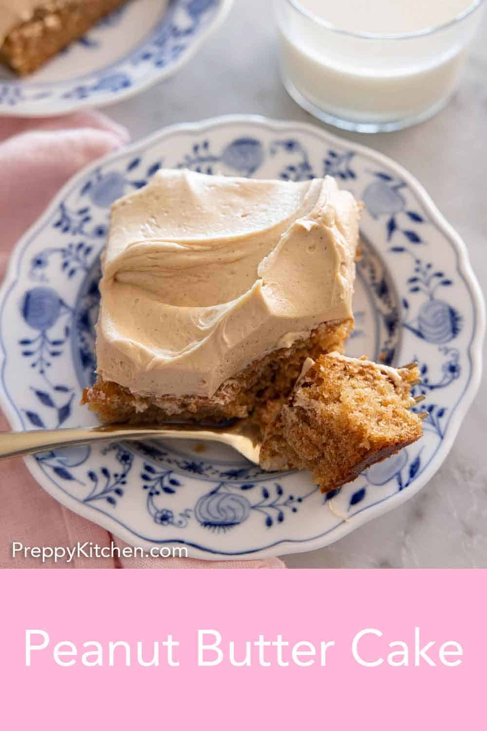 Peanut Butter Cake Preppy Kitchen