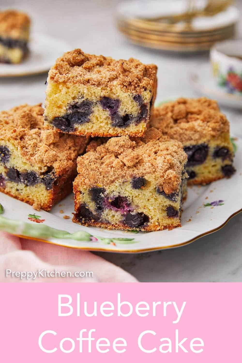 Blueberry Coffee Cake - Preppy Kitchen