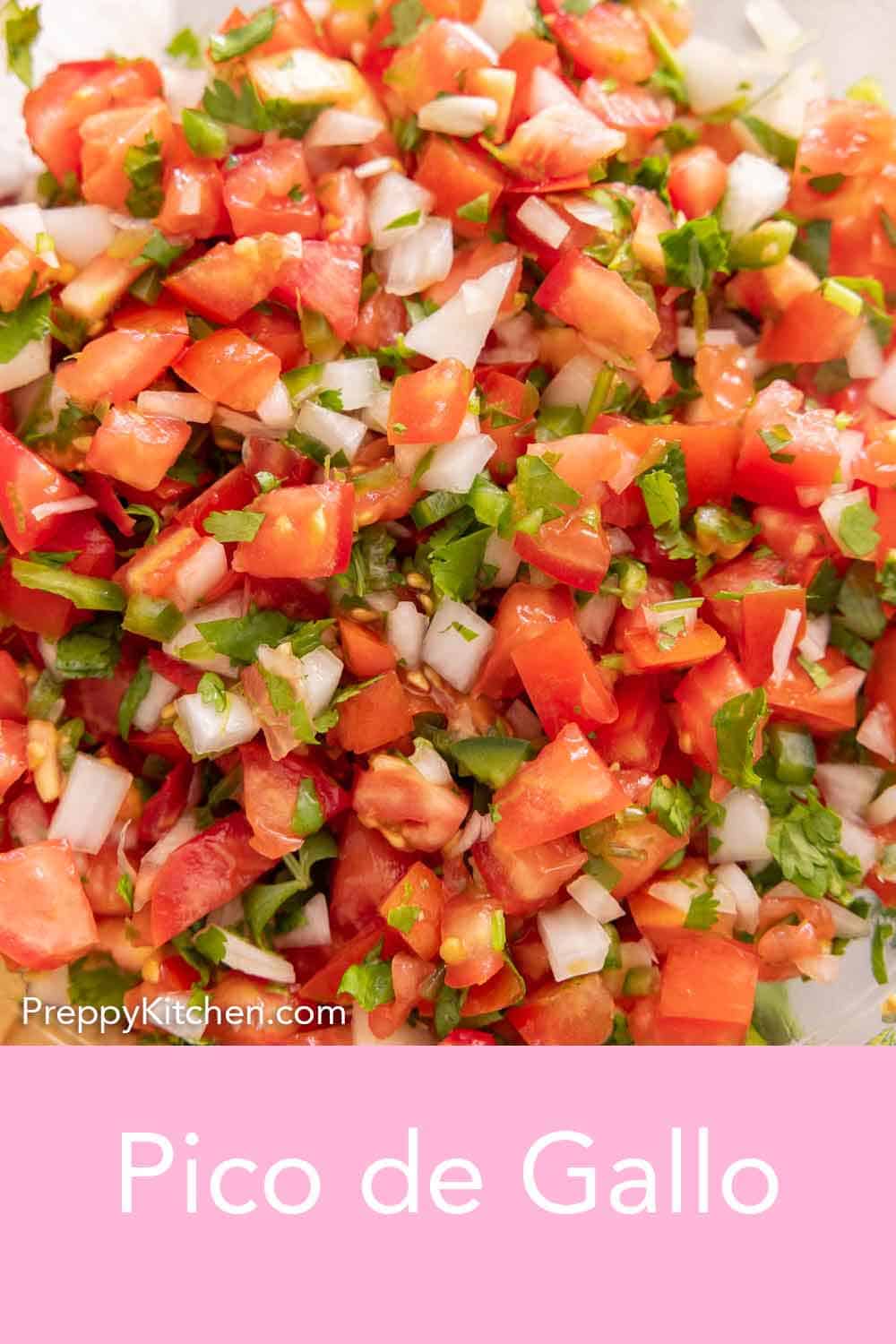 Pico de Gallo - Preppy Kitchen