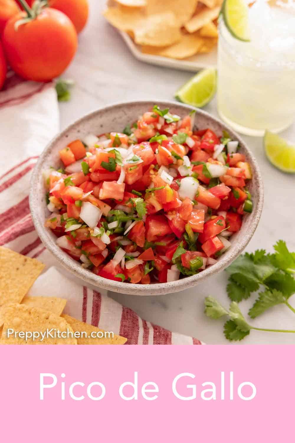 Pico de Gallo - Preppy Kitchen