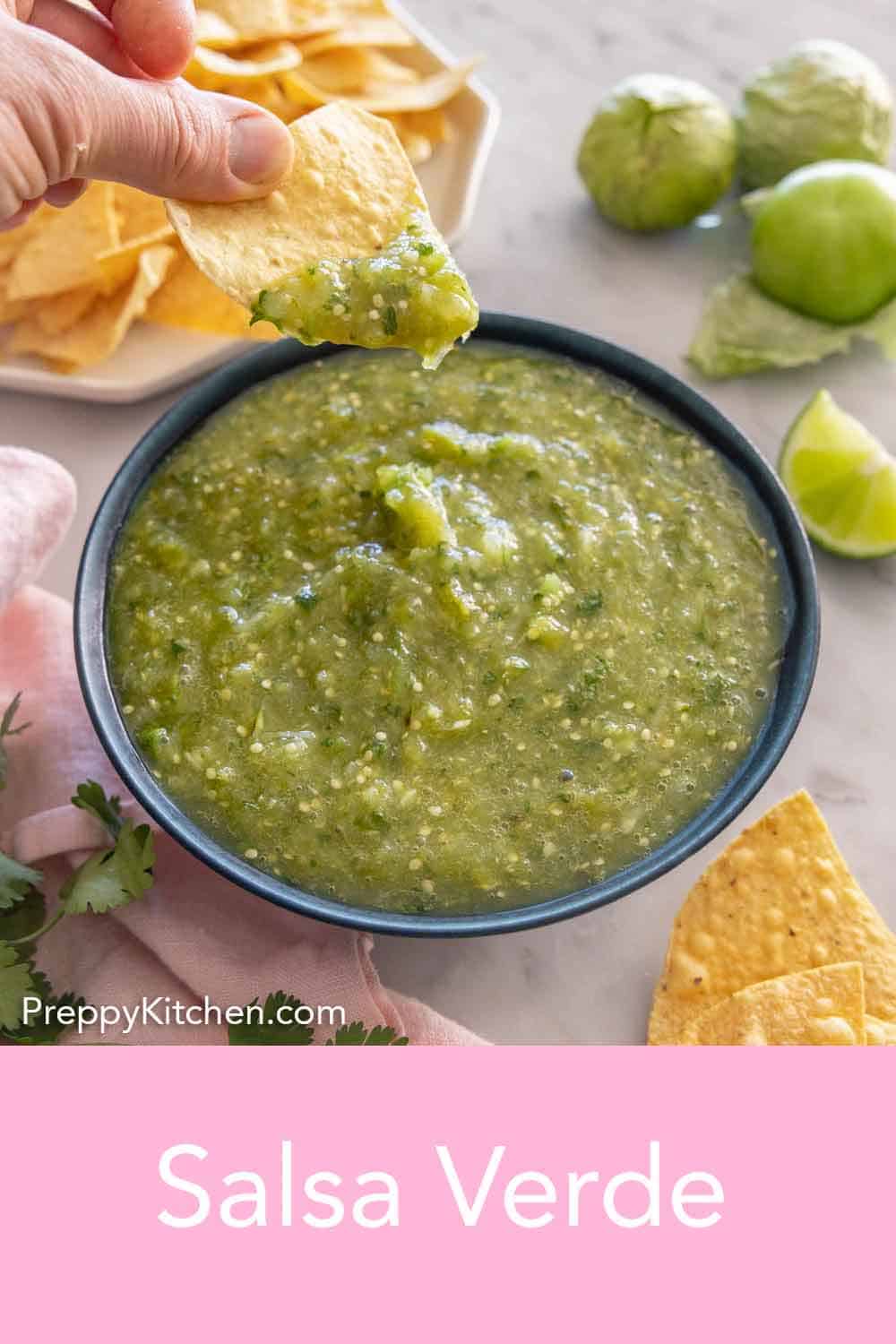 Salsa Verde Preppy Kitchen
