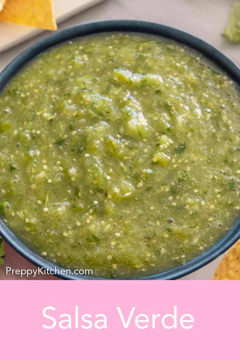 Salsa Verde Preppy Kitchen