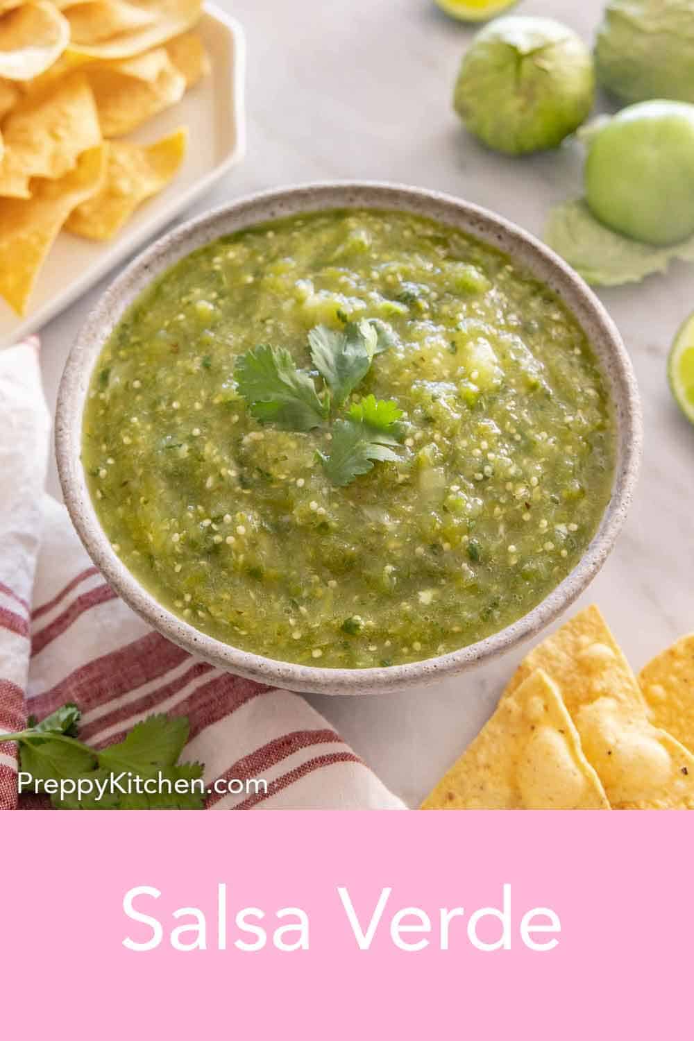 Salsa Verde Preppy Kitchen