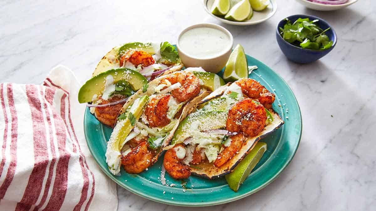 Shrimp Tacos - Preppy Kitchen