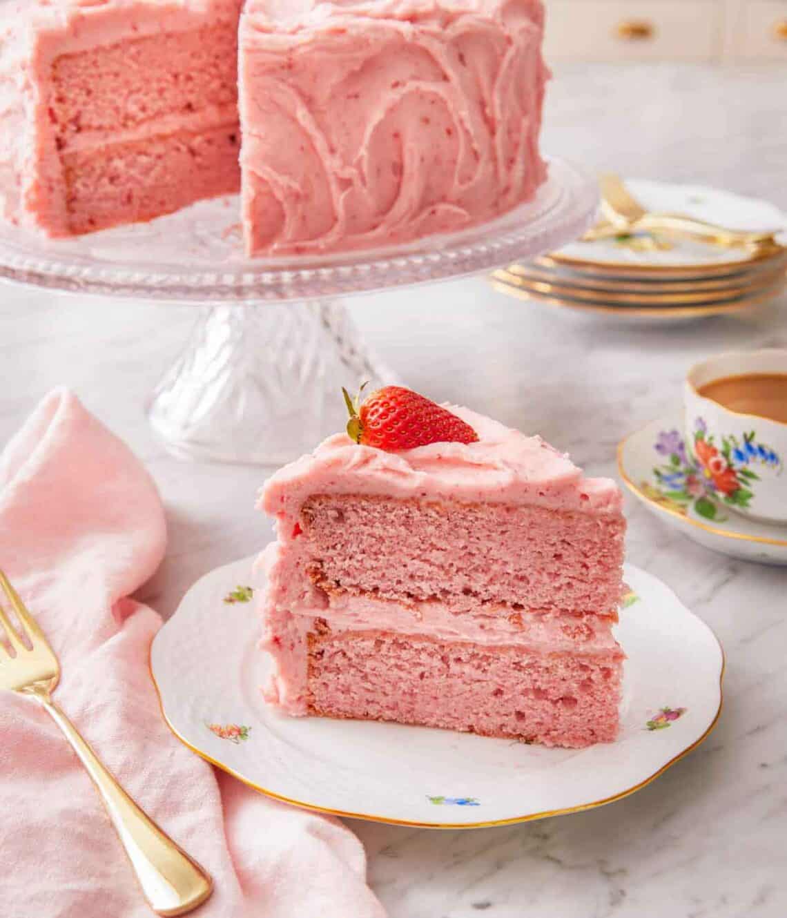 Strawberry Cake Preppy Kitchen