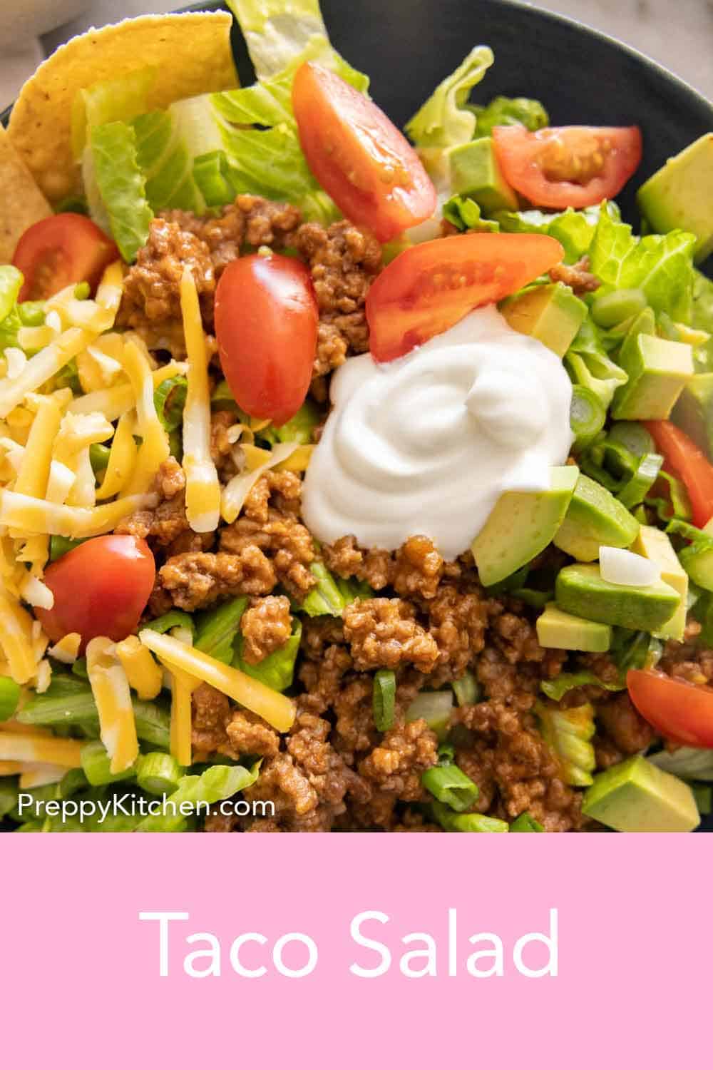 Taco Salad - Preppy Kitchen