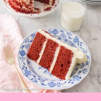 BEST Red Velvet Cake Recipe - Add a Pinch