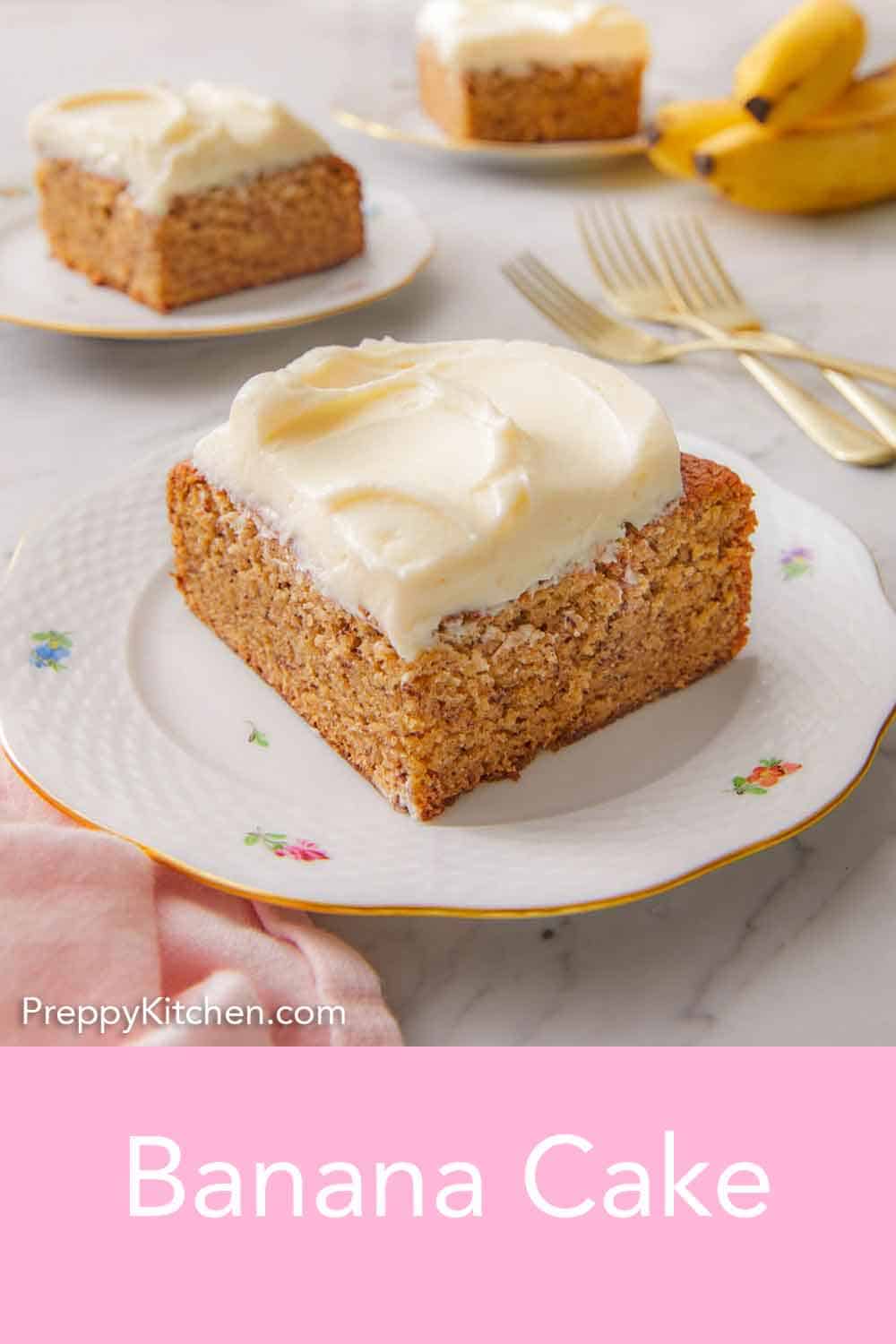 The Best Banana Cake Recipe Preppy Kitchen