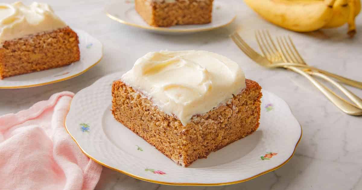 The Best Banana Cake Recipe - Preppy Kitchen