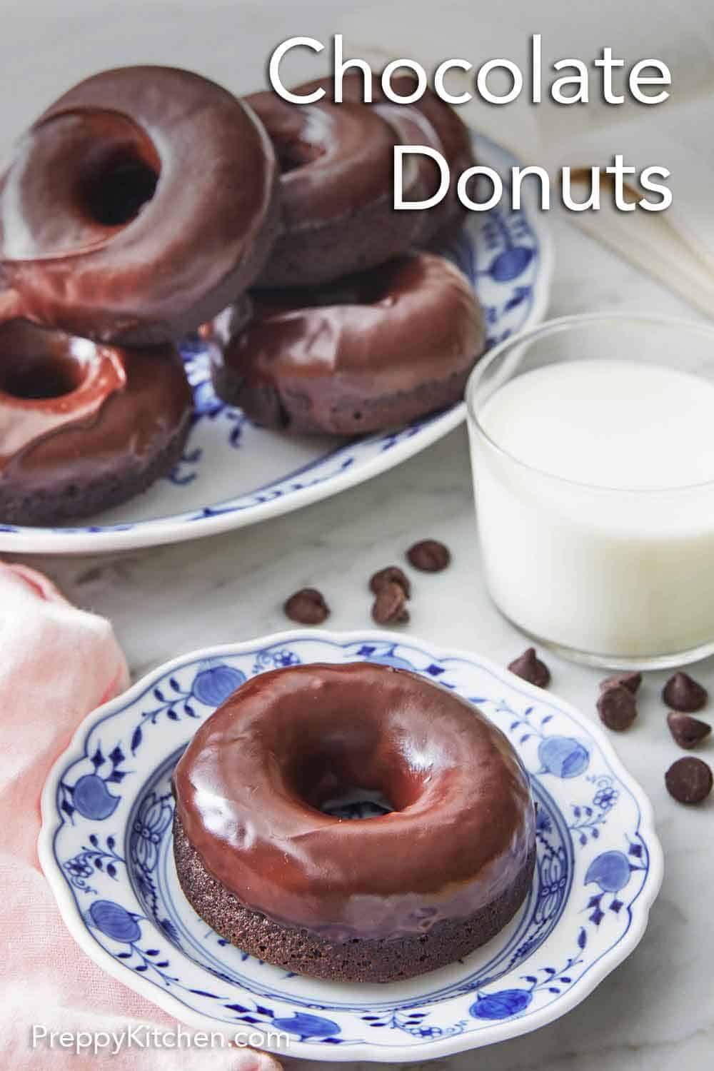Chocolate Donut Preppy Kitchen