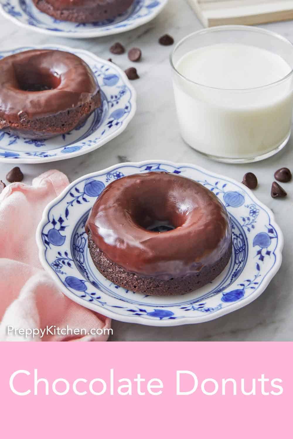 Chocolate Donut Preppy Kitchen
