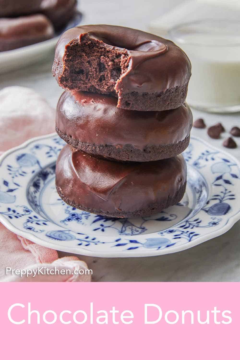 Chocolate Donut - Preppy Kitchen