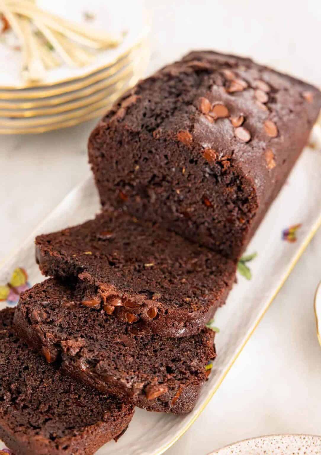 Easy Chocolate Zucchini Bread Recipe Preppy Kitchen