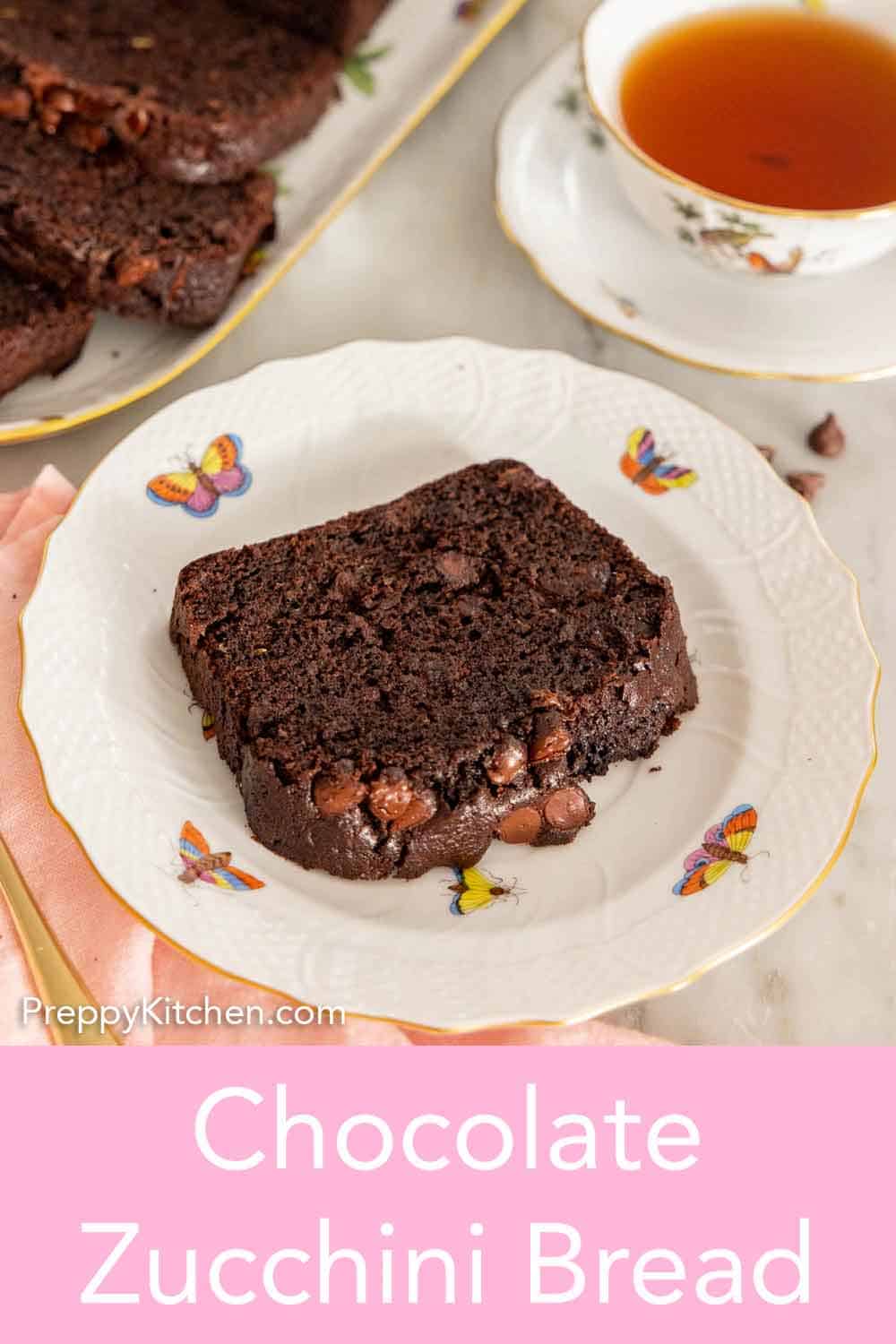 Easy Chocolate Zucchini Bread Recipe Preppy Kitchen