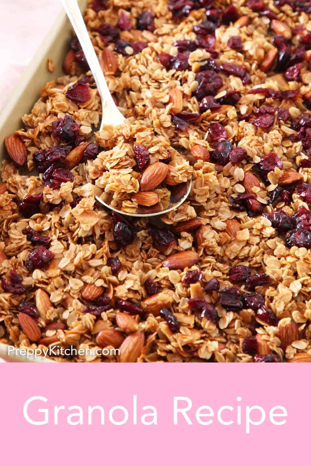 Granola Recipe Preppy Kitchen