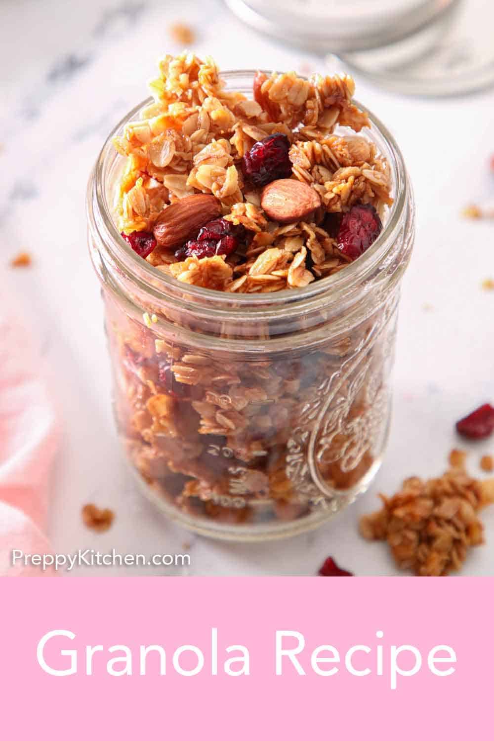 Granola Recipe Preppy Kitchen