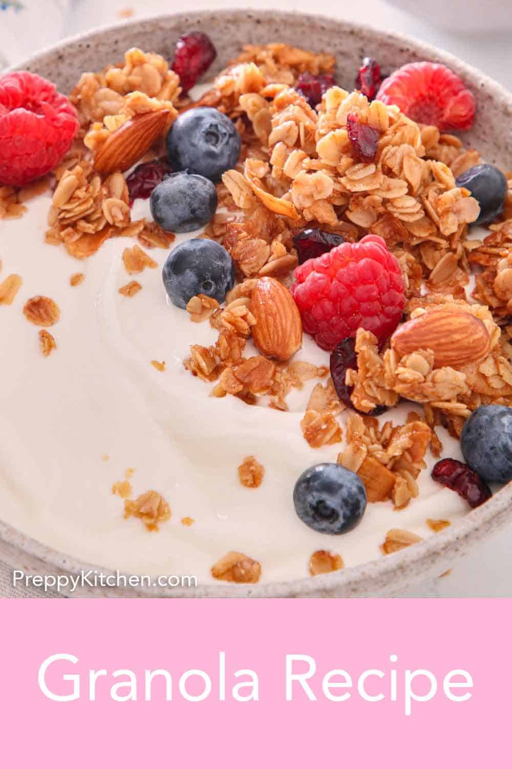 Granola Recipe Preppy Kitchen