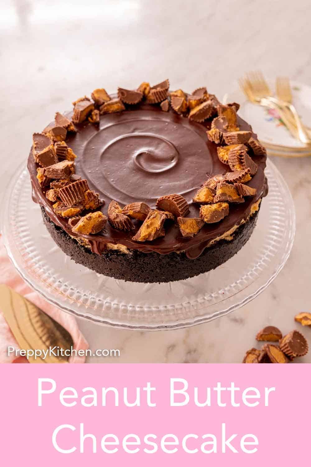Peanut Butter Cheesecake Preppy Kitchen