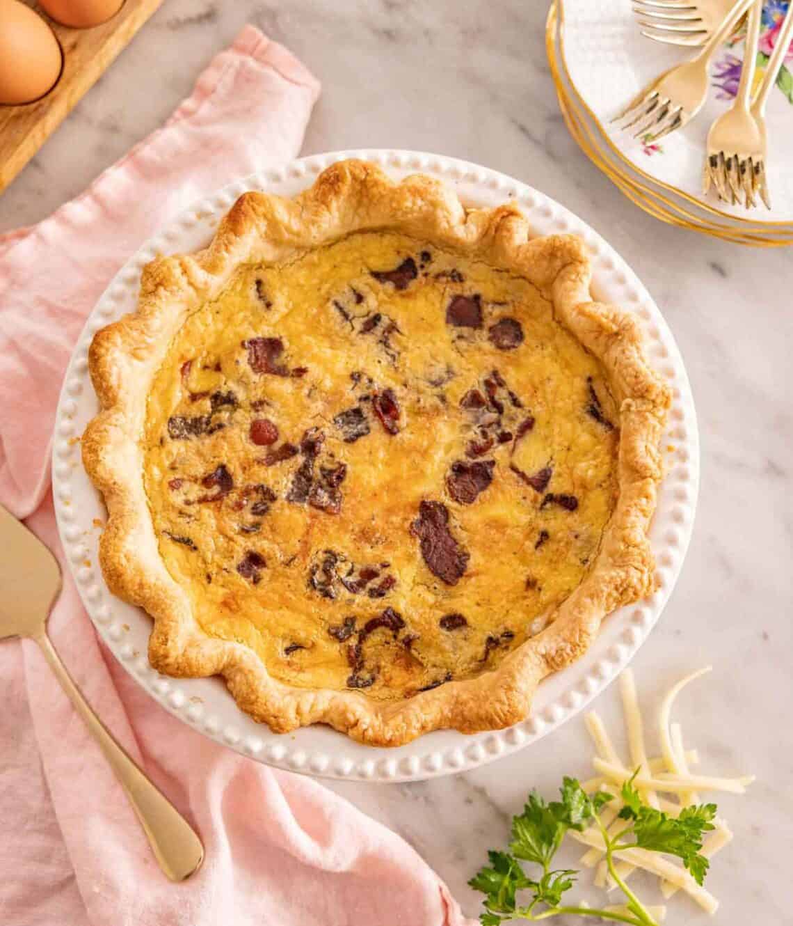 Quiche Lorraine Preppy Kitchen