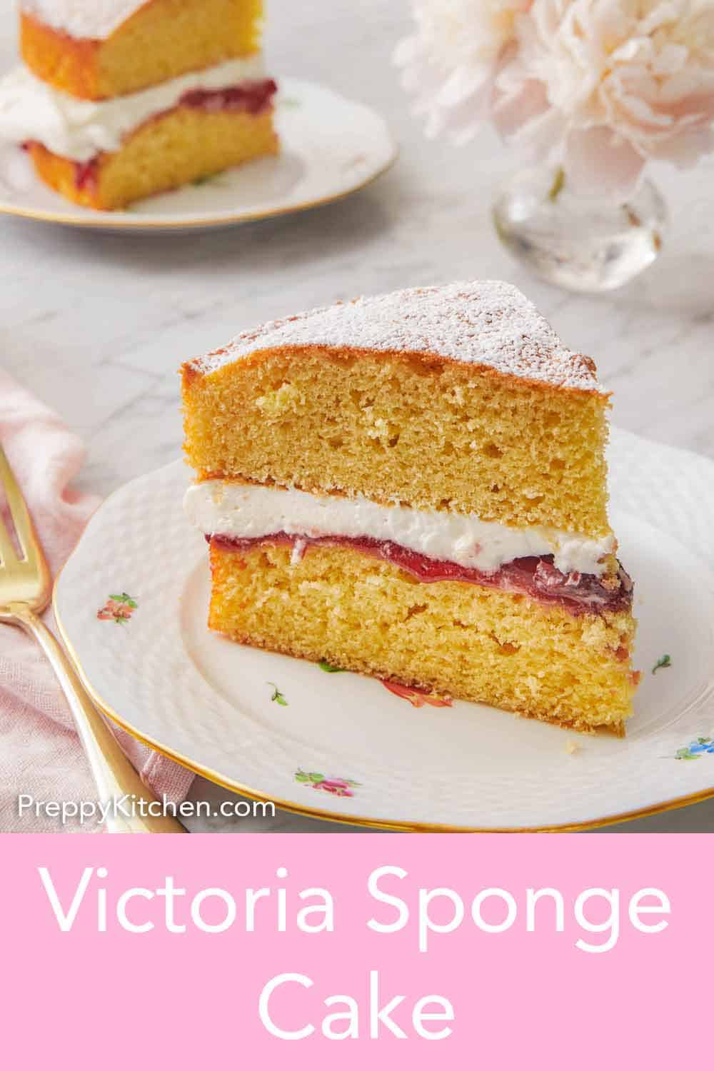 Victoria Sponge Cake Preppy Kitchen