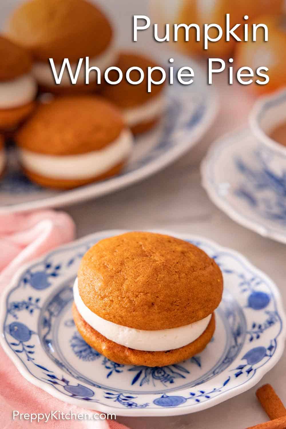 Pumpkin Whoopie Pies - Preppy Kitchen