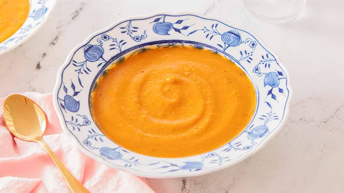 Classic Butternut Squash Soup, Freshly Made