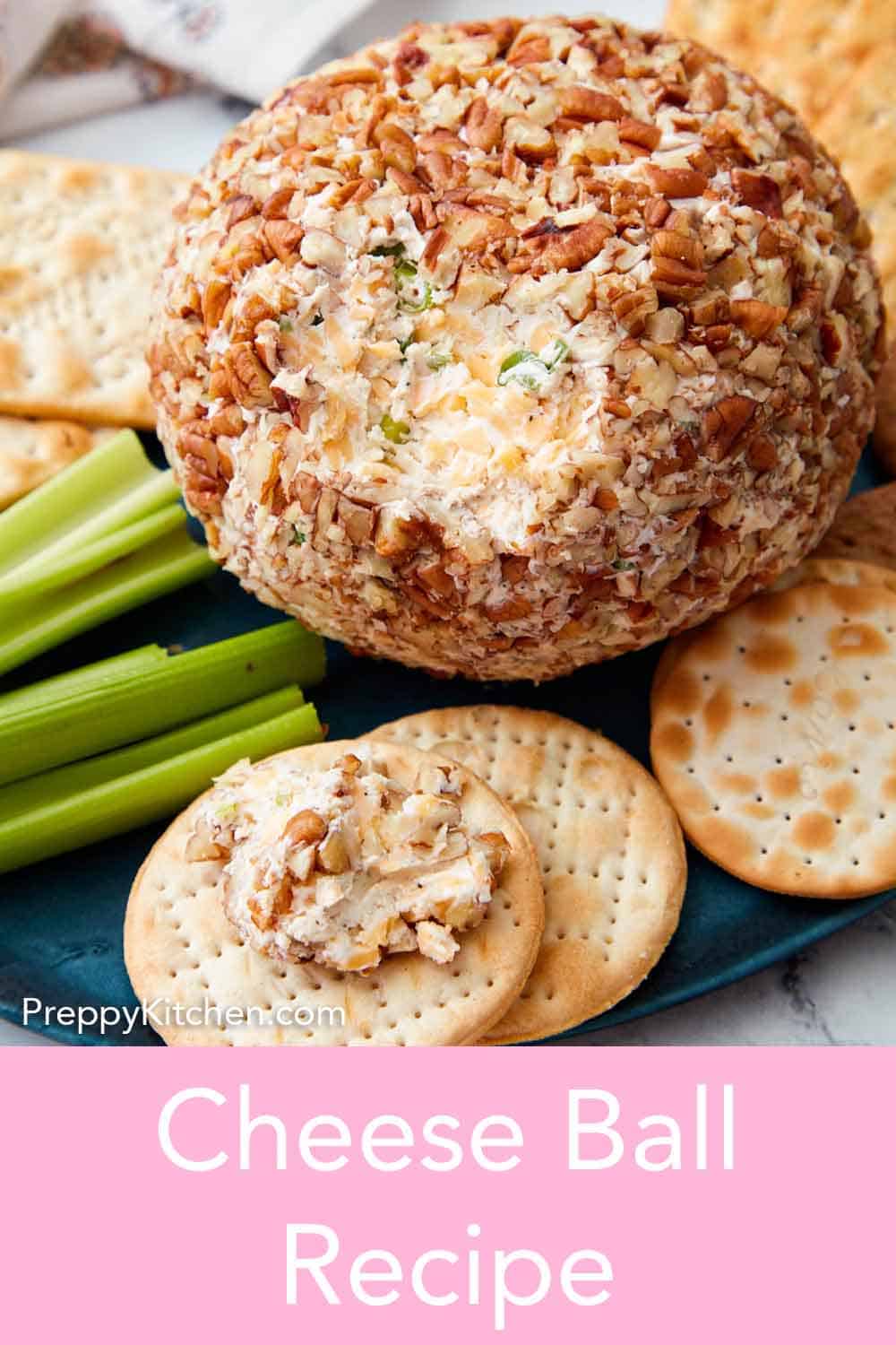 Cheese Ball Recipe - Preppy Kitchen