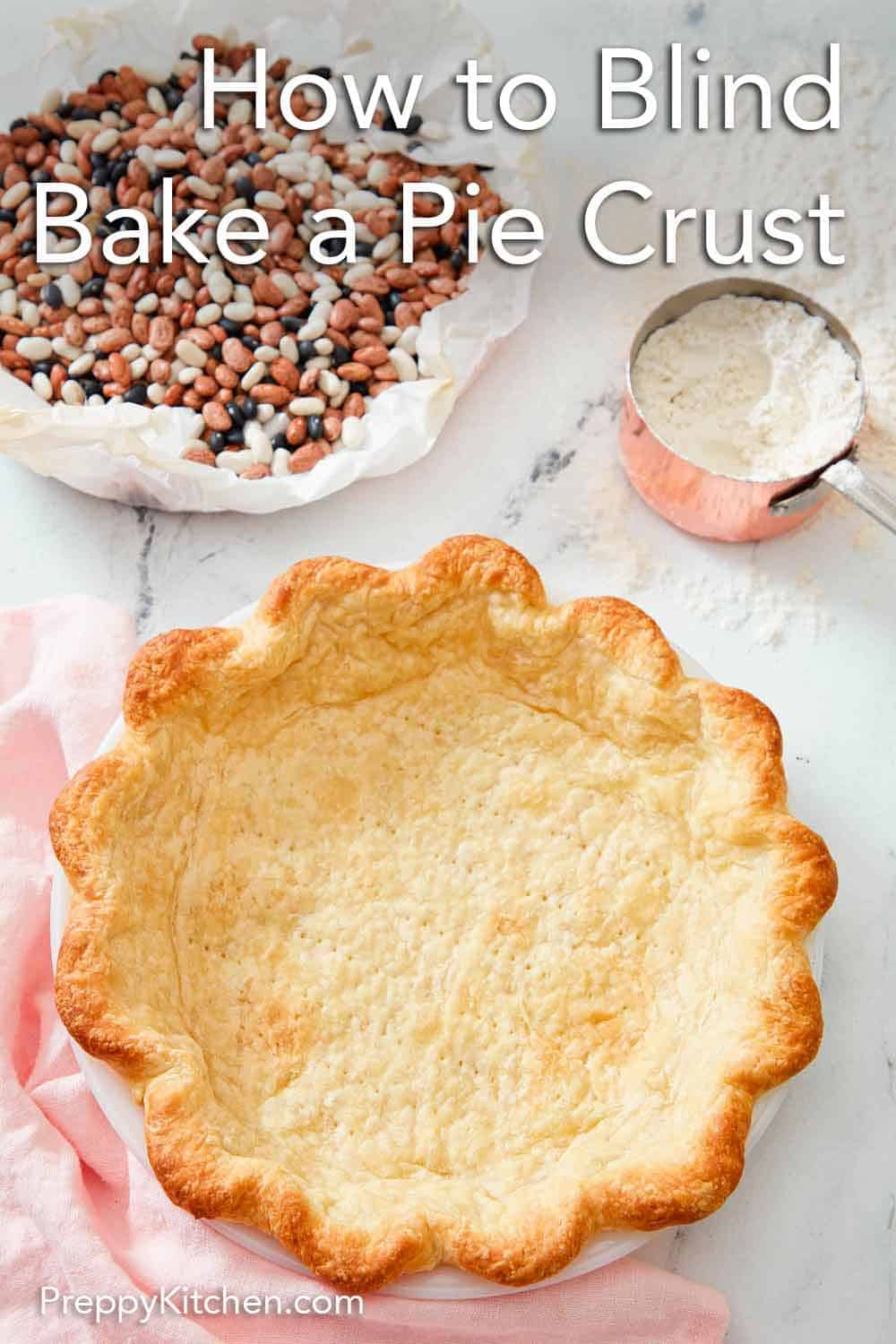 How to Blind Bake a Pie Crust Preppy Kitchen