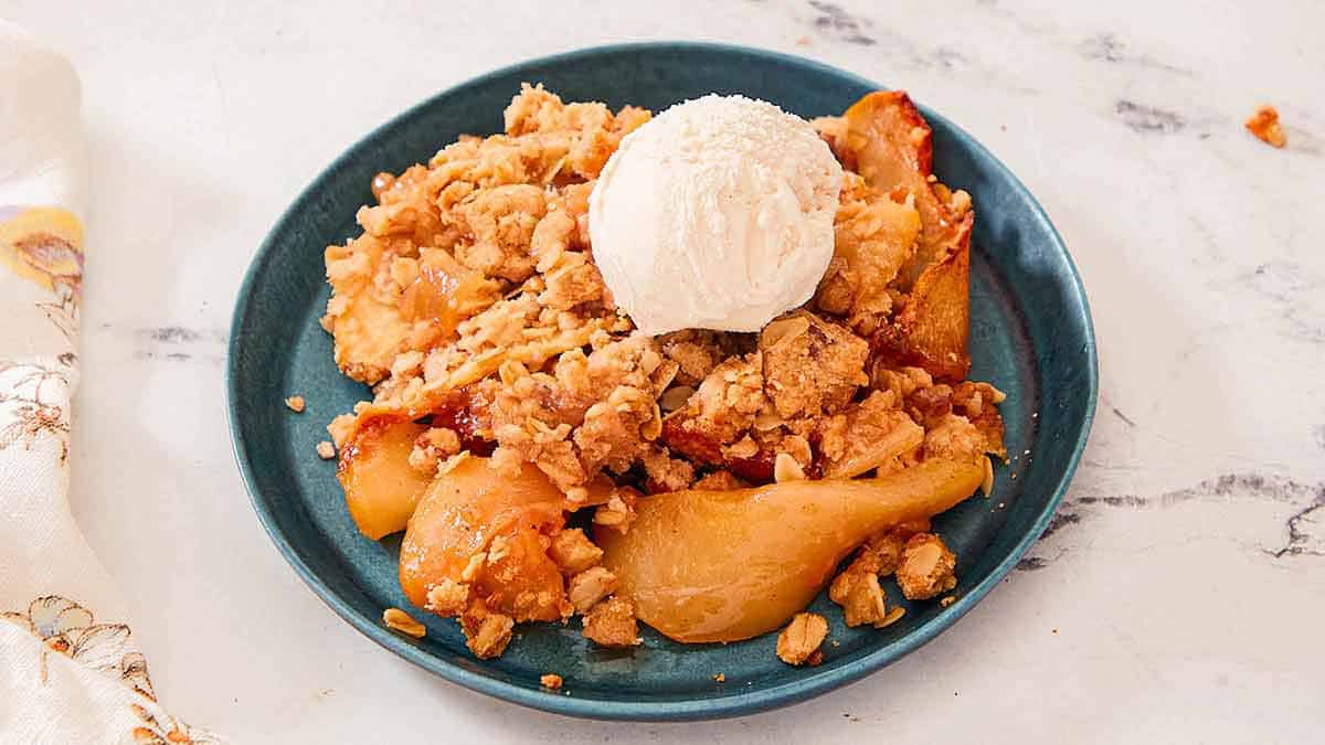 Pear Crisp Preppy Kitchen