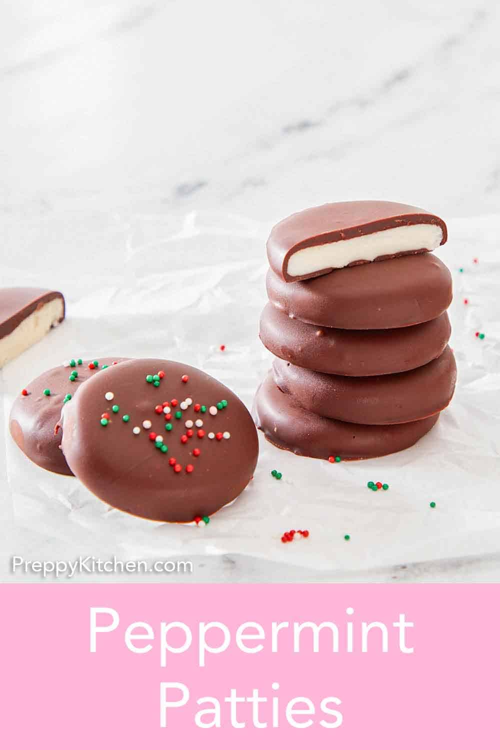 Peppermint Patties - Preppy Kitchen