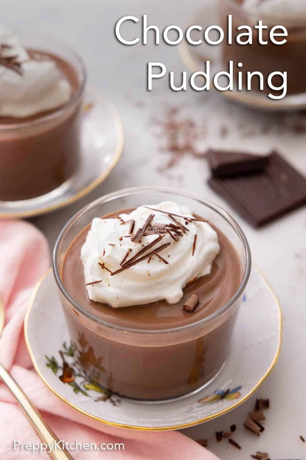 Chocolate Pudding Preppy Kitchen