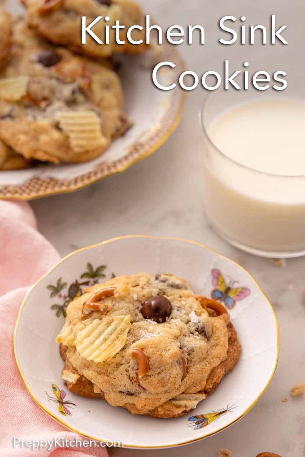 Kitchen Sink Cookies Preppy Kitchen