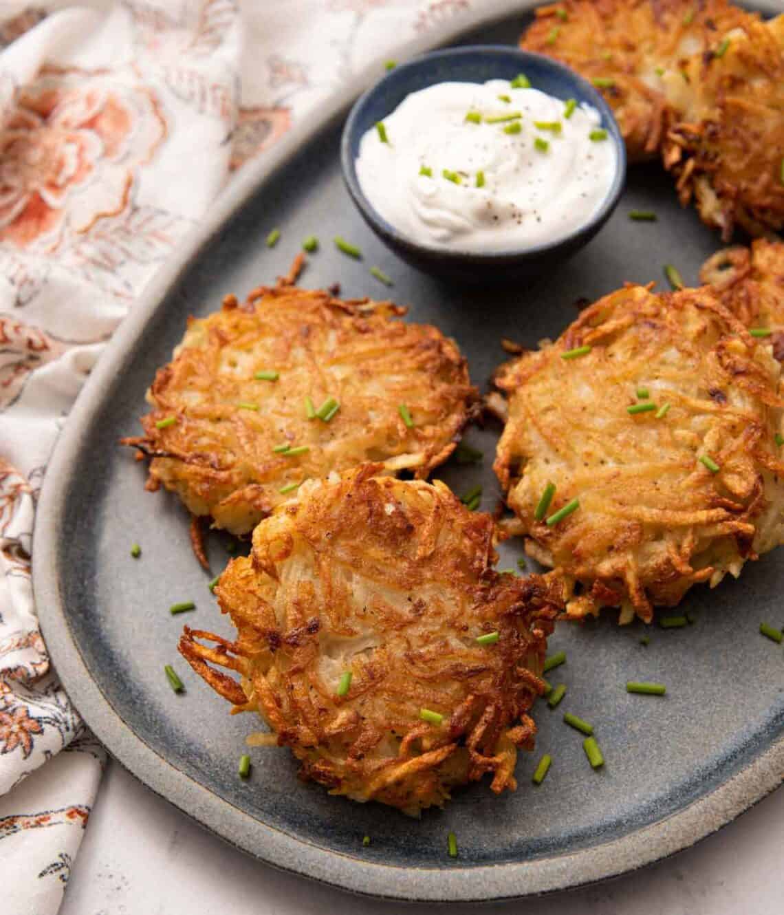 Potato Pancakes - Preppy Kitchen