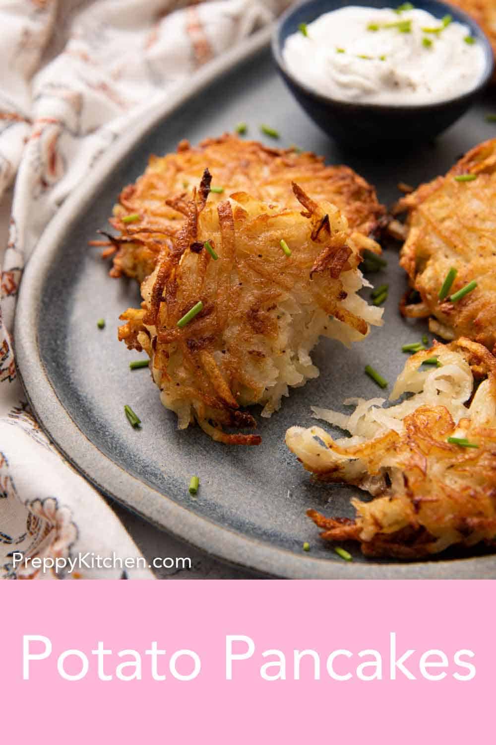Potato Pancakes Preppy Kitchen