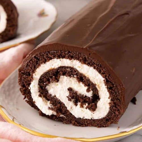 Chocolate Cream Roll Recipe