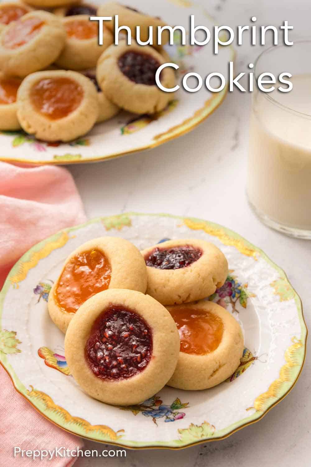 Thumbprint Cookies - Preppy Kitchen