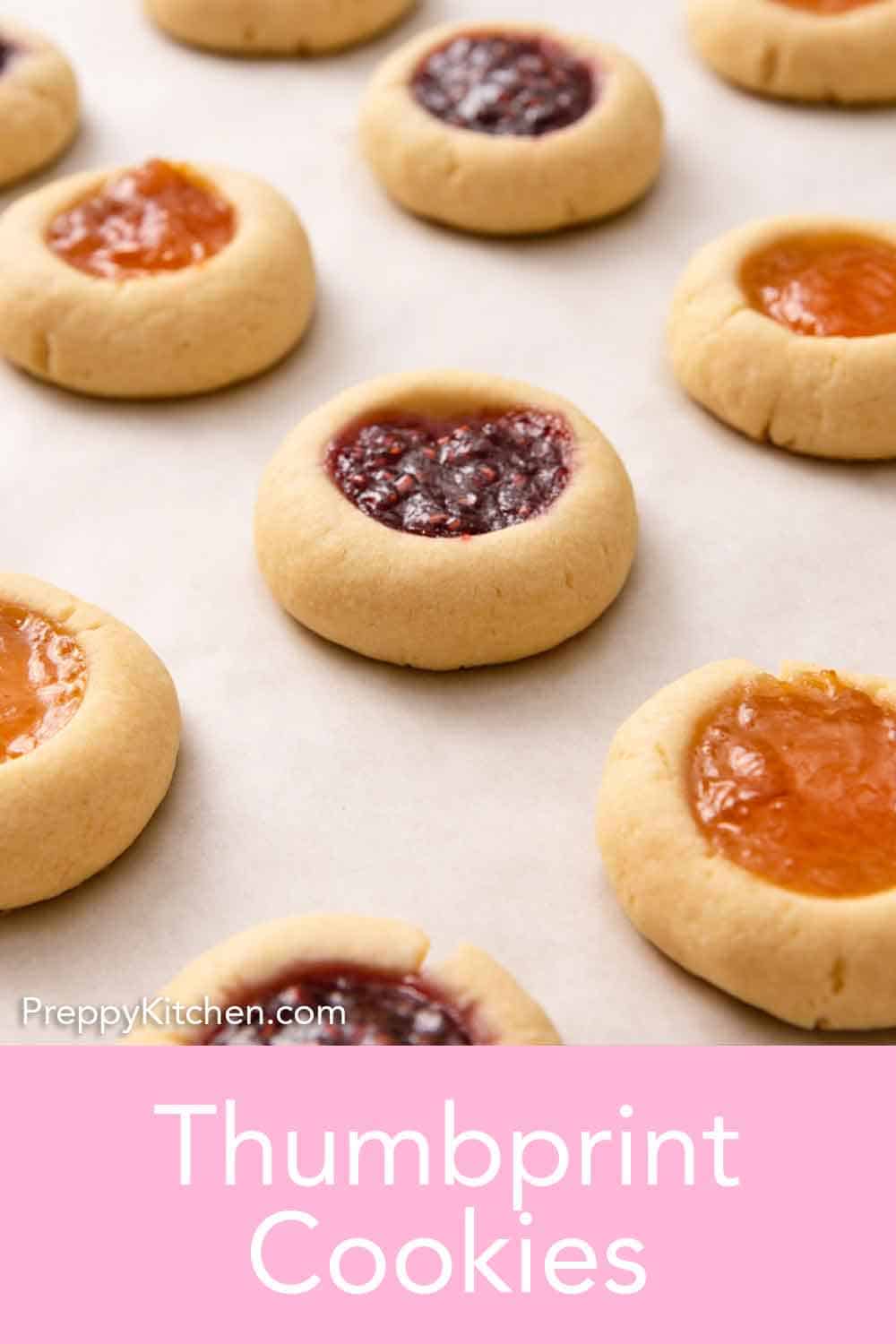 Thumbprint Cookies - Preppy Kitchen