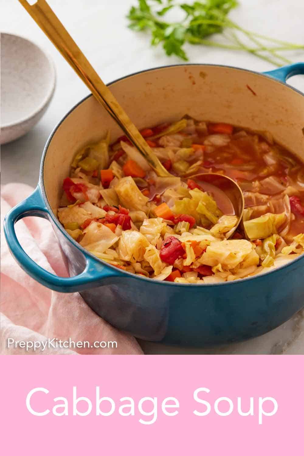 Cabbage Soup - Preppy Kitchen