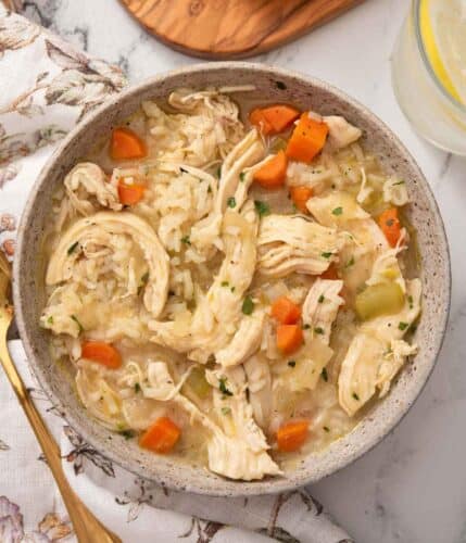 Chicken and Rice Soup - Preppy Kitchen