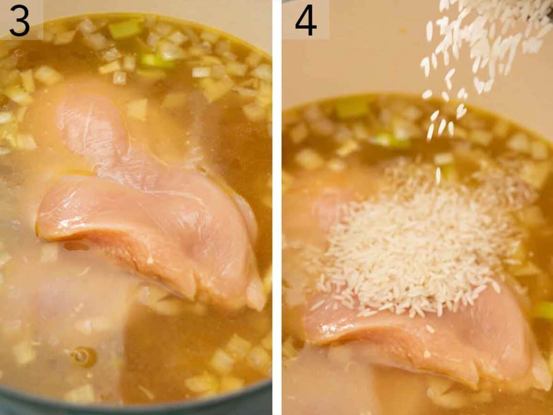 Chicken and Rice Soup - Preppy Kitchen