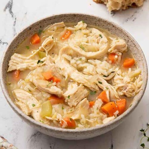 Chicken and Rice Soup Preppy Kitchen