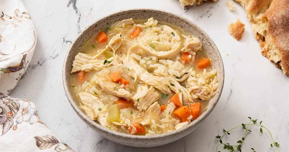 Chicken and Rice Soup Preppy Kitchen