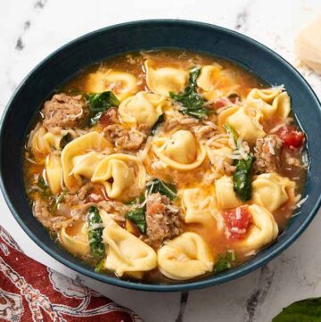 Tortellini Soup - Preppy Kitchen