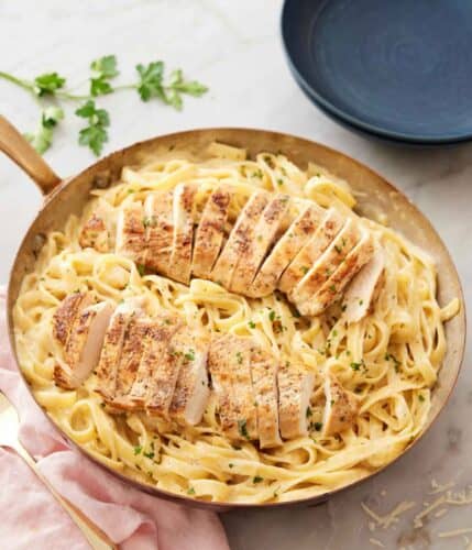 Chicken Alfredo Recipe - Preppy Kitchen